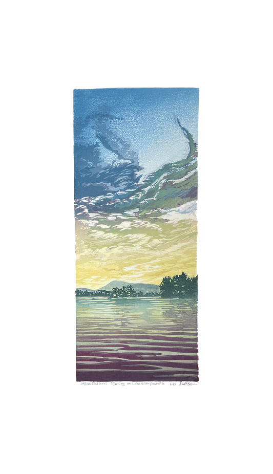 Evening on Lake Winnipesaukee, 2nd state