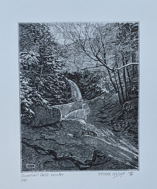 Bridalveil Falls, Winter