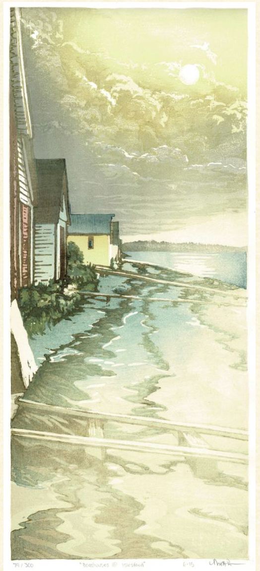 Boathouses At Islesford