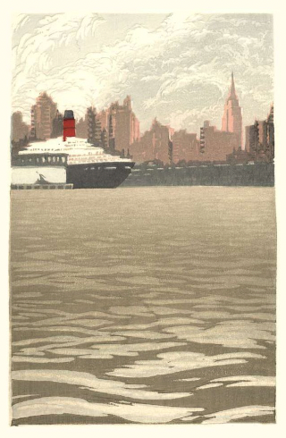 Qe2 At Manhattan