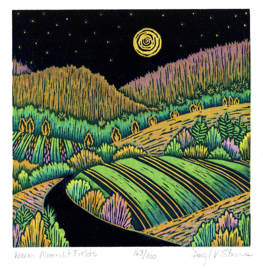 Warm Moonlit Fields