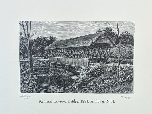 Kenison Covered Bridge, 1791, Andover, NH